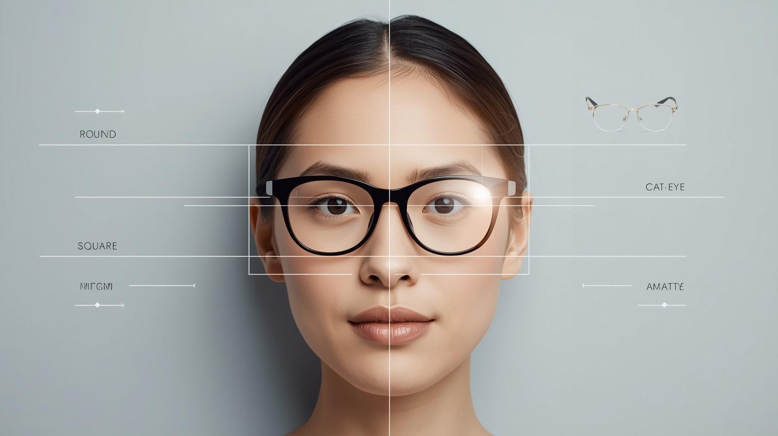 انتخاب عینک بر اساس رنگ پوست