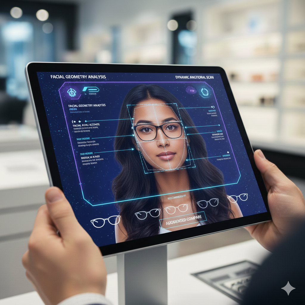 انتخاب عینک بر اساس فرم صورت
